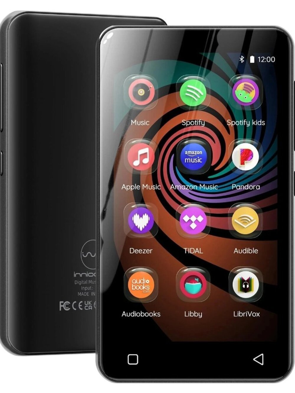 160GB MP3 Player with Bluetooth and WiFi G3 Black Expandable to 1TB Sealed Pack